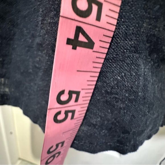 Falls Creek Women’s Maxi Dress 2X Navy Blue Smocked Cottagecore Boho vacation - Picture 10 of 10